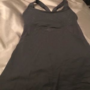 Black Lululemon Size 2 Tank